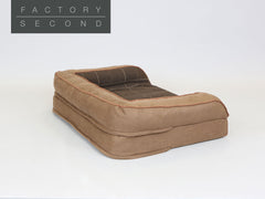 Heritage Dog Sofa Bed - Chocolate, Medium (Factory Second)