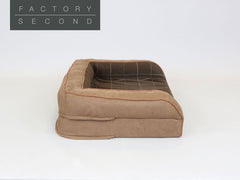 Heritage Dog Sofa Bed - Chocolate, Medium (Factory Second)