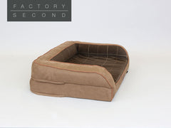 Heritage Dog Sofa Bed - Chocolate, Medium (Factory Second)