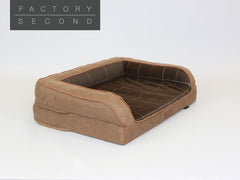 Heritage Dog Sofa Bed - Chocolate, Medium (Factory Second)