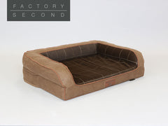 Heritage Dog Sofa Bed - Chocolate, Medium (Factory Second)