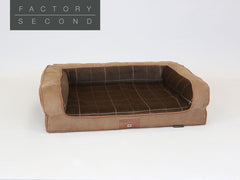 Heritage Dog Sofa Bed - Chocolate, Medium (Factory Second)