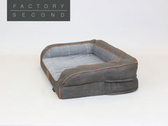 Heritage Dog Sofa Bed - Liquorice, Medium (Factory Second)