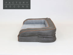 Heritage Dog Sofa Bed - Liquorice, Medium (Factory Second)