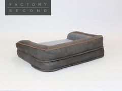 Heritage Dog Sofa Bed - Liquorice, Medium (Factory Second)