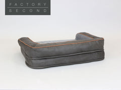 Heritage Dog Sofa Bed - Liquorice, Medium (Factory Second)