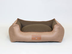 Holbury Orthopaedic Walled Dog Bed - Nougat, Large