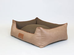 Holbury Orthopaedic Walled Dog Bed - Nougat, Large