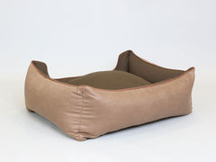 Holbury Orthopaedic Walled Dog Bed - Nougat, Large