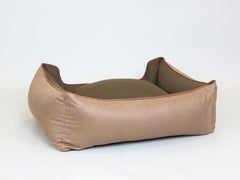 Holbury Orthopaedic Walled Dog Bed - Nougat, Large