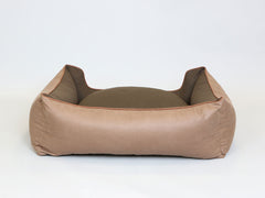 Holbury Orthopaedic Walled Dog Bed - Nougat, Large