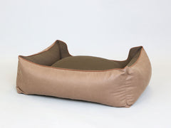 Holbury Orthopaedic Walled Dog Bed - Nougat, Large