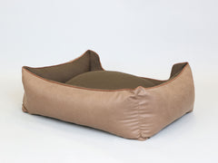 Holbury Orthopaedic Walled Dog Bed - Nougat, Large