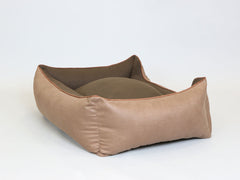 Holbury Orthopaedic Walled Dog Bed - Nougat, Large