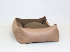 Holbury Orthopaedic Walled Dog Bed - Nougat, Large