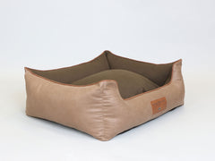 Holbury Orthopaedic Walled Dog Bed - Nougat, Large
