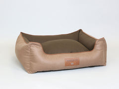 Holbury Orthopaedic Walled Dog Bed - Nougat, Large