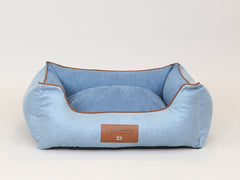 Holbury Orthopaedic Walled Dog Bed - Blue Yonder, Medium