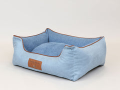 Holbury Orthopaedic Walled Dog Bed - Blue Yonder, Medium