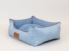 Holbury Orthopaedic Walled Dog Bed - Blue Yonder, Medium
