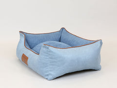 Holbury Orthopaedic Walled Dog Bed - Blue Yonder, Medium