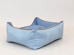 Holbury Orthopaedic Walled Dog Bed - Blue Yonder, Medium