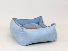 Holbury Orthopaedic Walled Dog Bed - Blue Yonder, Medium