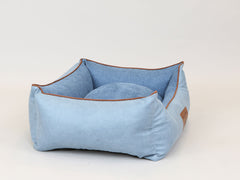 Holbury Orthopaedic Walled Dog Bed - Blue Yonder, Medium