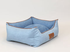 Holbury Orthopaedic Walled Dog Bed - Blue Yonder, Medium