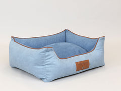 Holbury Orthopaedic Walled Dog Bed - Blue Yonder, Medium