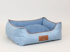 Holbury Orthopaedic Walled Dog Bed - Blue Yonder, Medium