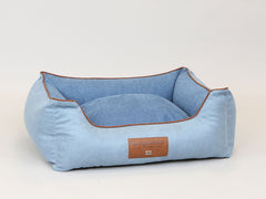Holbury Orthopaedic Walled Dog Bed - Blue Yonder, Medium