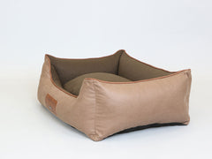 Holbury Orthopaedic Walled Dog Bed - Nougat, Medium