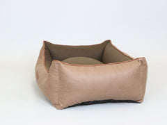 Holbury Orthopaedic Walled Dog Bed - Nougat, Medium