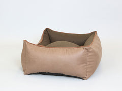 Holbury Orthopaedic Walled Dog Bed - Nougat, Medium