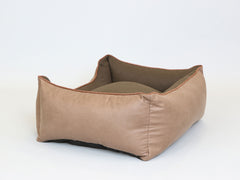 Holbury Orthopaedic Walled Dog Bed - Nougat, Medium