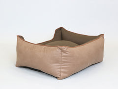 Holbury Orthopaedic Walled Dog Bed - Nougat, Medium
