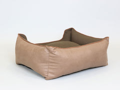 Holbury Orthopaedic Walled Dog Bed - Nougat, Medium