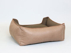 Holbury Orthopaedic Walled Dog Bed - Nougat, Medium