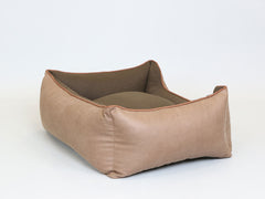 Holbury Orthopaedic Walled Dog Bed - Nougat, Medium