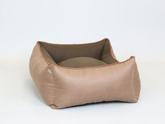 Holbury Orthopaedic Walled Dog Bed - Nougat, Medium