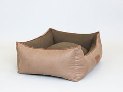 Holbury Orthopaedic Walled Dog Bed - Nougat, Medium