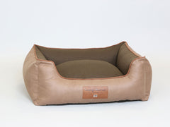 Holbury Orthopaedic Walled Dog Bed - Nougat, Medium