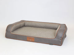 Holbury Dog Sofa Bed - Cinder, Large