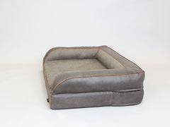 Holbury Dog Sofa Bed - Cinder, Large