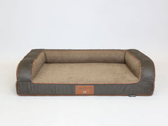 Holbury Dog Sofa Bed - Espresso, Large