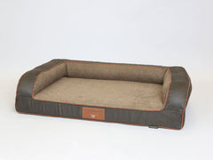 Holbury Dog Sofa Bed - Espresso, Large