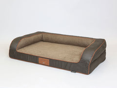 Holbury Dog Sofa Bed - Espresso, Large