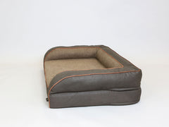 Holbury Dog Sofa Bed - Espresso, Large