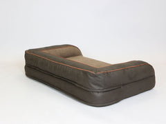 Holbury Dog Sofa Bed - Espresso, Large